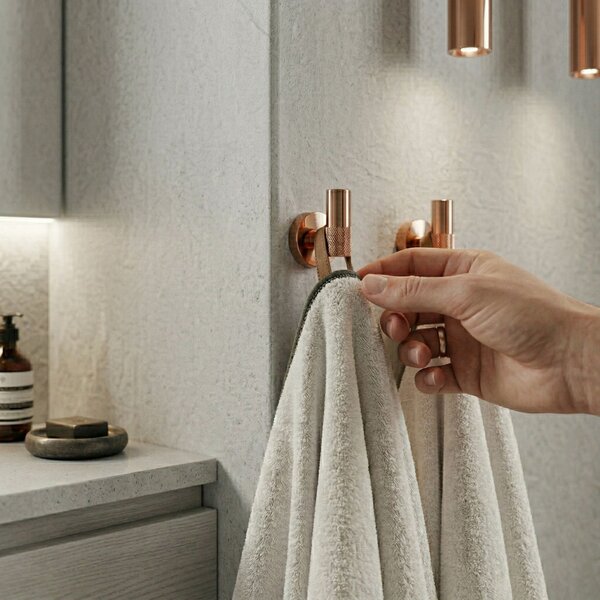 Bathroom hanger 6606 Modern Copper