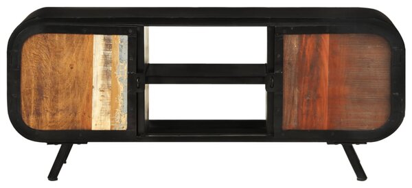 TV Cabinet 110x30x45 cm Solid Reclaimed Wood