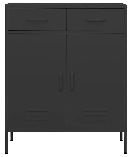 Storage Cabinet Anthracite 80x35x101.5 cm Steel