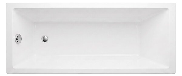 Built-in acrylic bathtub Rea Catania 180