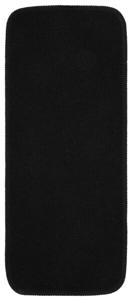 Anti Slip Stair Mats 15 pcs 60x25 cm Black Rectangular