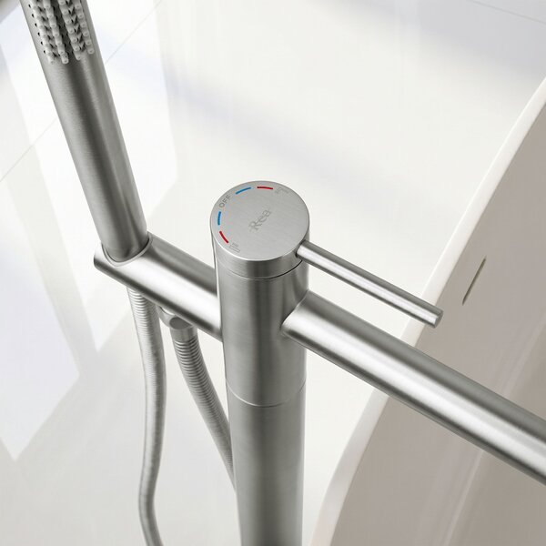 Free-standing faucet Rea Clif Brush Nickel