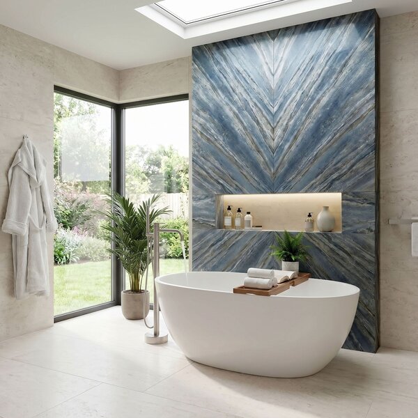 Free-standing faucet Rea Clif Brush Nickel