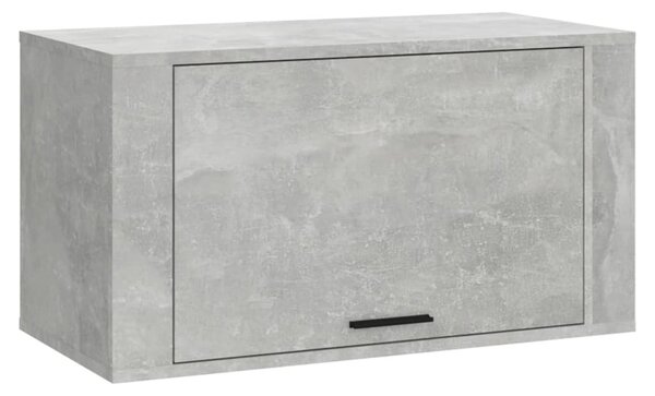 Wall-mounted Shoe Cabinet Concrete Grey 70x35x38 cm Engineered Wood