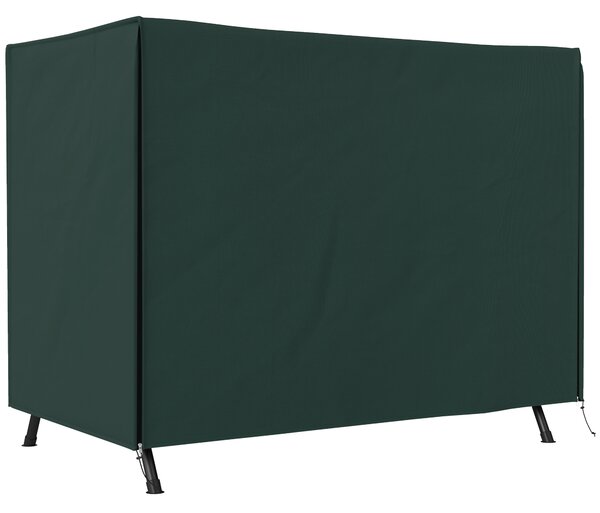 Outsunny Swing Seat Protector: Waterproof Oxford Polyester Cover for Outdoor Furniture, Lush Green Hue, 164cm Height Aosom UK