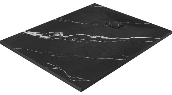 Shower tray Magnum CARRARA BLACK 80x100