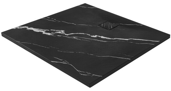 Shower tray Magnum CARRARA BLACK 90x90