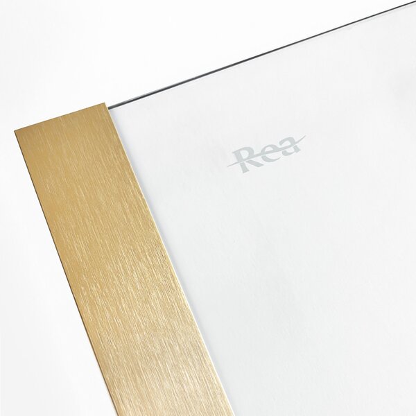 Shower doors Rea Montana 100 Gold brush