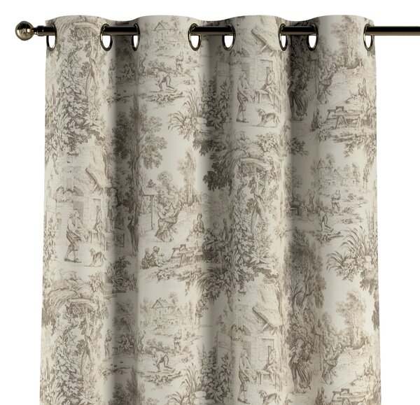 Eyelet curtain