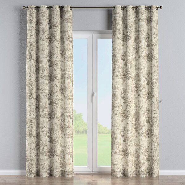 Eyelet curtain