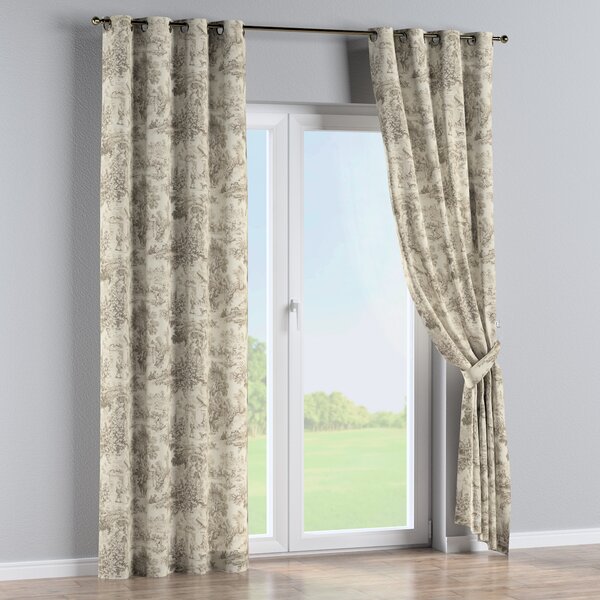 Eyelet curtain