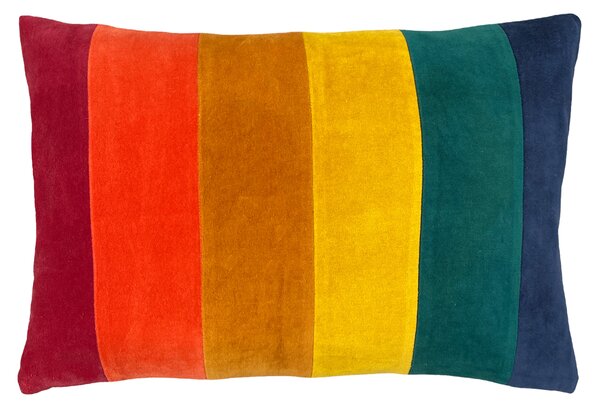 Rainbow Striped Cushion Jewels