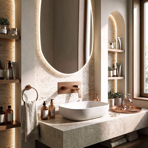 Wall Mounted faucet PREMIUM REA Joe Brush Copper