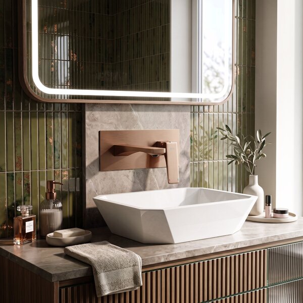 Wall Mounted faucet PREMIUM REA Joe Brush Copper