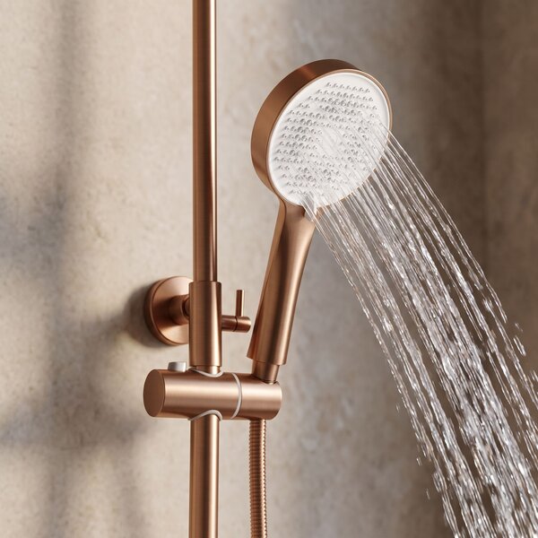 Shower set Rea Grace Brush Copper