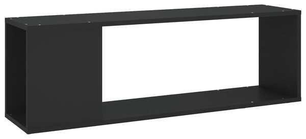 TV Cabinet Black 100x24x32 cm Engineered Wood