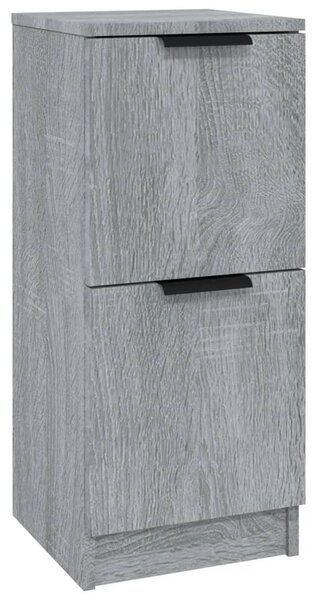 Sideboard Grey Sonoma 30x30x70 cm Engineered Wood