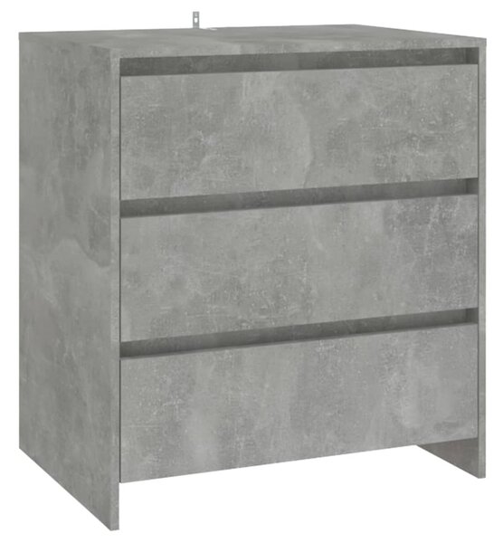 Sideboard Concrete Grey 70x41x75 cm Engineered Wood