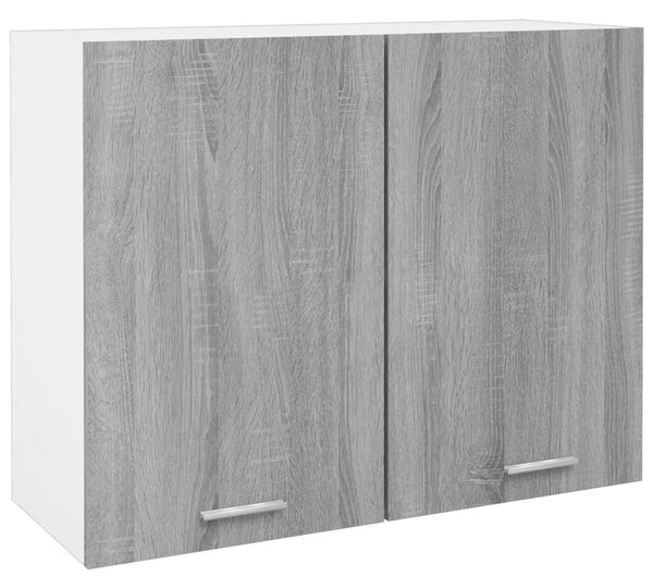 Hanging Cabinet Grey Sonoma 80x31x60 cm Engineered Wood