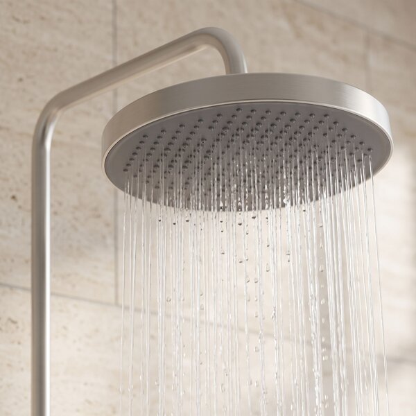 Shower set Rea Grace Brush Nickel