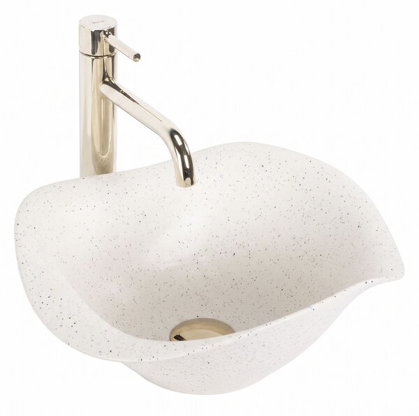 Ceramic Countertop Basin REA HM-35B Handmade ART