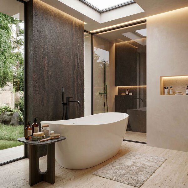 Free-standing faucet Rea Clif Black