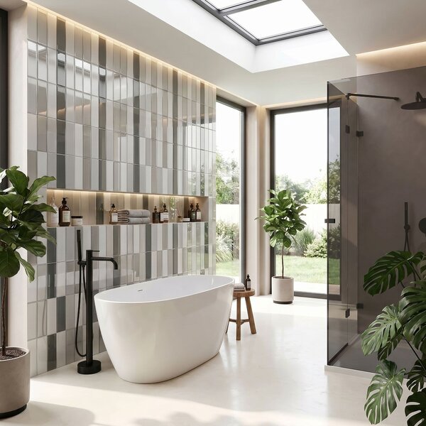 Free-standing faucet Rea Clif Black