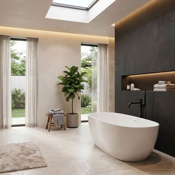Free-standing faucet Rea Clif Black
