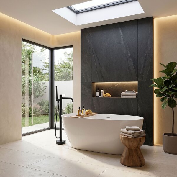 Free-standing faucet Rea Clif Black