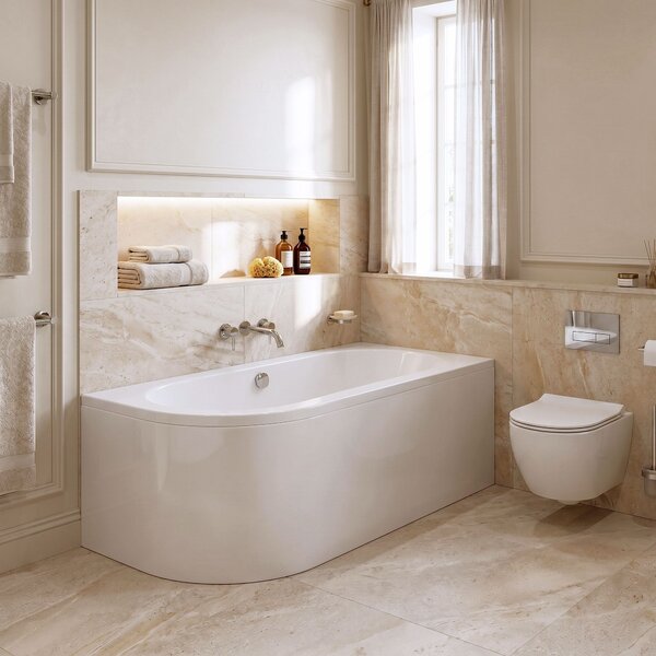 Bathtub Rea Orion Right 160cm