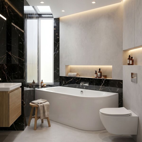 Bathtub Rea Orion Left 150cm