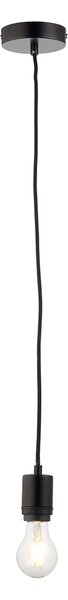 Deo Pendant in Matt Black