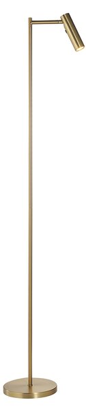 Daniel Floor Lamp in Warm Brass