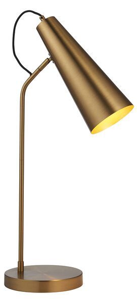 Kalani Table Lamp in Warm Antique Brass