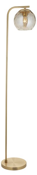 Dillian Champagne Lustre Floor Lamp in Satin Gold