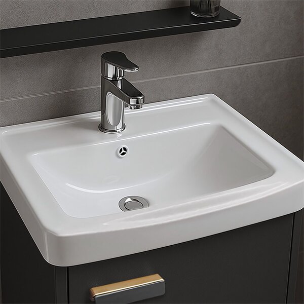 Bathroom furniture set with washbasin Molly 40cm Grey