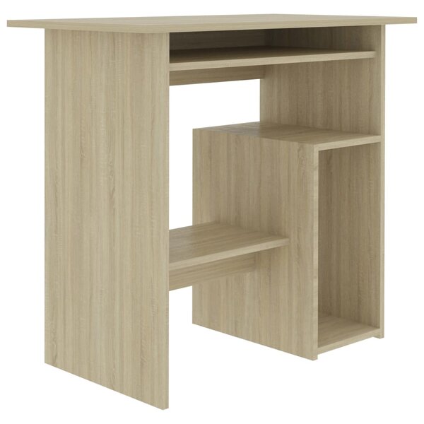 Desk Sonoma Oak 80x45x74 cm Engineered Wood