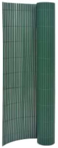Double-Sided Garden Fence 90x400 cm Green