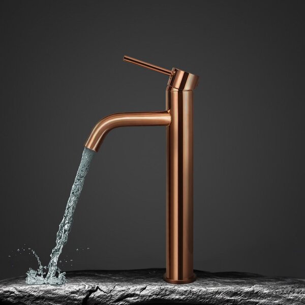 Bathroom faucet Rea Lungo Copper High