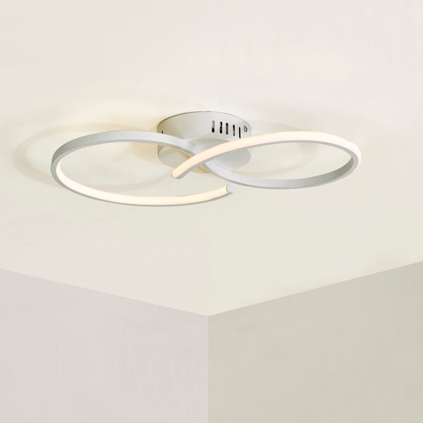 Infinity LED Flush Ceiling Light White