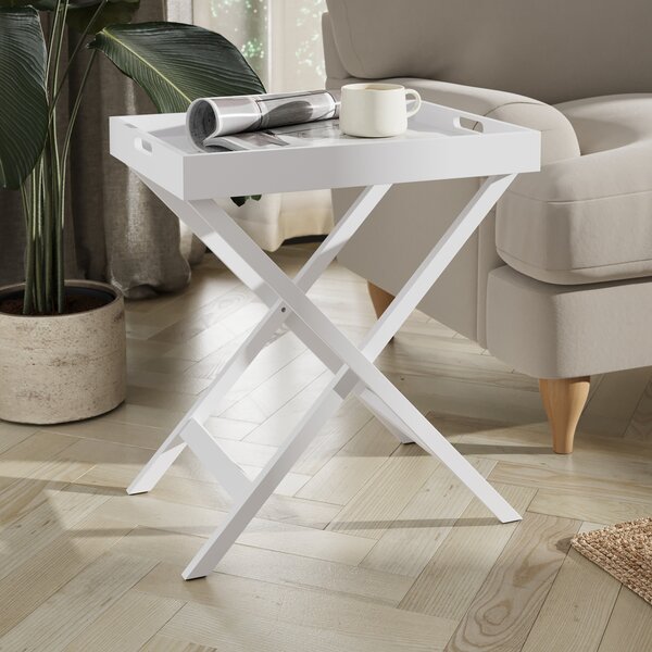Flossie Tray Table White