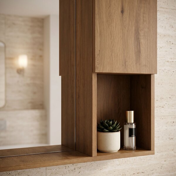 Bathroom furniture set with washbasin Nova DB06-60 60cm