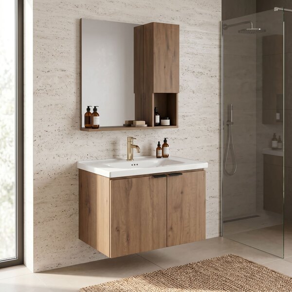 Bathroom furniture set with washbasin Nova DB06-60 60cm