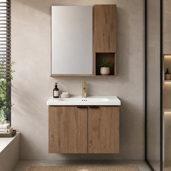 Bathroom furniture set with washbasin Nova DB06-60 60cm