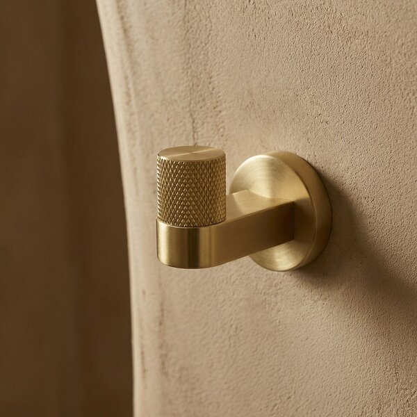Bathroom hook 39104 ORI Brush Gold