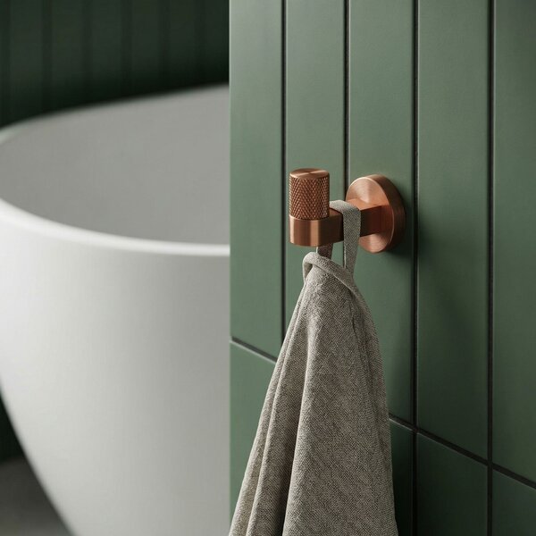 Bathroom hook 39104 ORI Brush Copper
