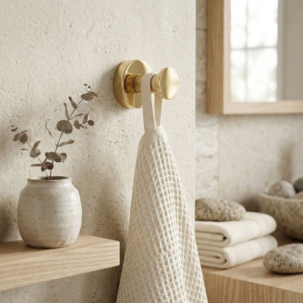 Bathroom hanger 6606A Modern Gold