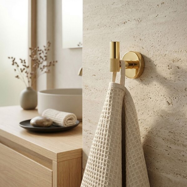 Bathroom hanger 6606 Modern Gold