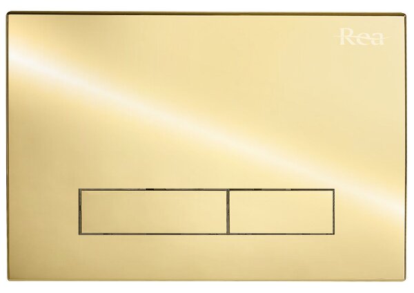 WC Toilet Flush Button H type Gold
