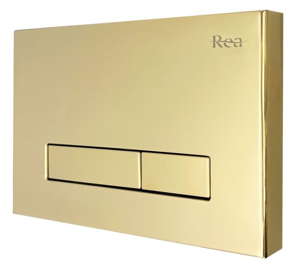 WC Toilet Flush Button H type Gold
